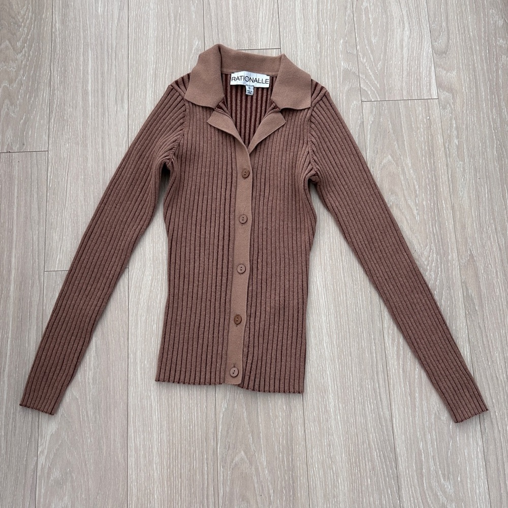 Rationalle Brown Knit Set in Small